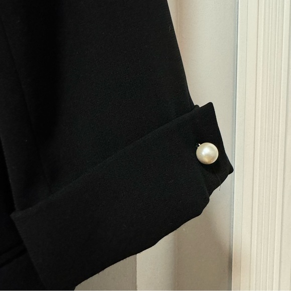 Zara - Black Blazer with Pearl Cuff - Picture 3 of 4